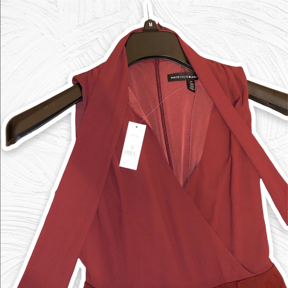 Neck tie jumpsuit